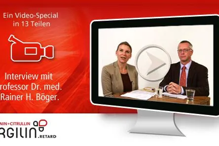 Bild: Video-Special mit dem Arginin-Experten Professor Dr. med. Rainer H. Böger