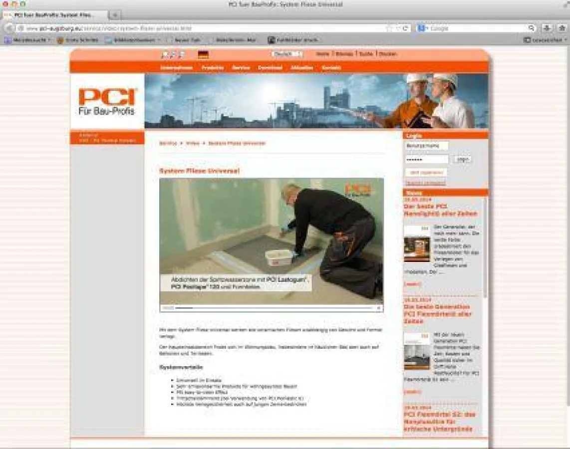 PCI Augsburg GmbH hat fünf neue Anwendungsfilme produziert.