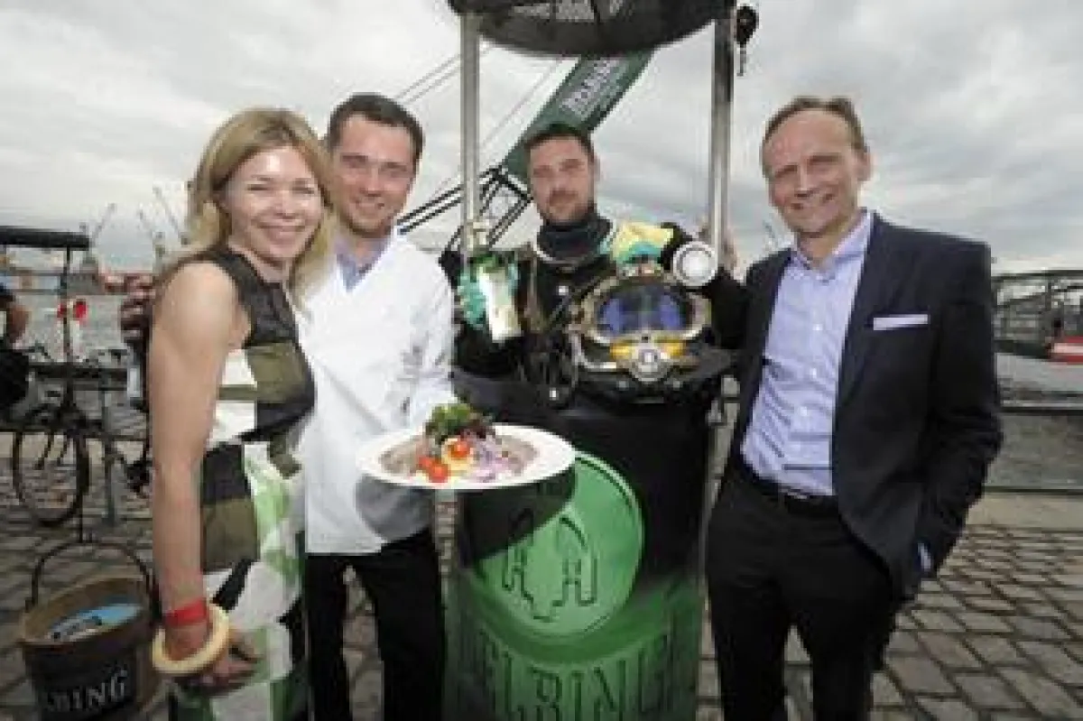 Highlight: frischer Matjes und elb-gekühlter Helbing