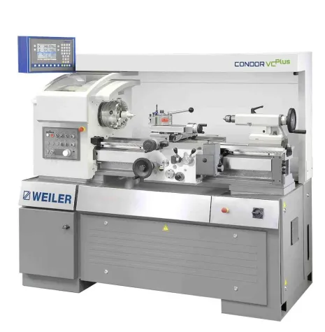 Bild: WEILER auf der EMO mit drei Messeneuheiten: Condor VC plus, DA 210 AC und E 110 x 3000 mit Y- und C-Achse