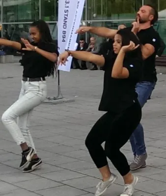 Bild: Wie man sich vom Messealltag abhebt