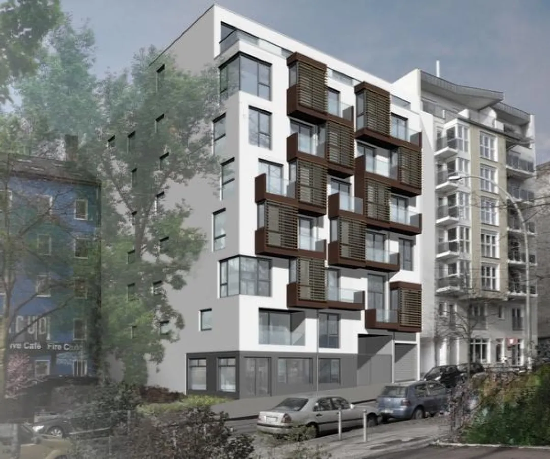 Visualisierung Fassade NATULIUS / wOstarchitects