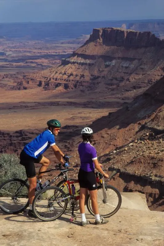 Ausblick auf den Canyonlands Nationalpark nahe Moab