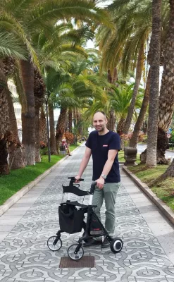 Bild: Mobil bleiben, wenn die Kraft nachlässt – Heilbronner Startup entwickelt elektrischen Rollator