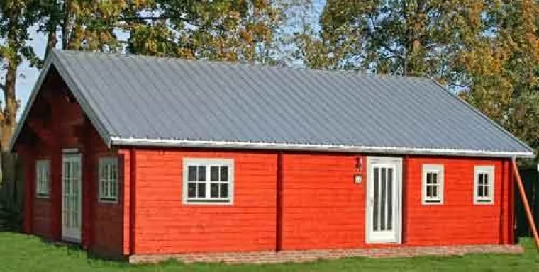 Bild: Wohlbefinden durch Holz auch in der Tierhaltung und Landwirtschaft