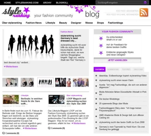 Bild: styleranking sucht Germany's best dressed city