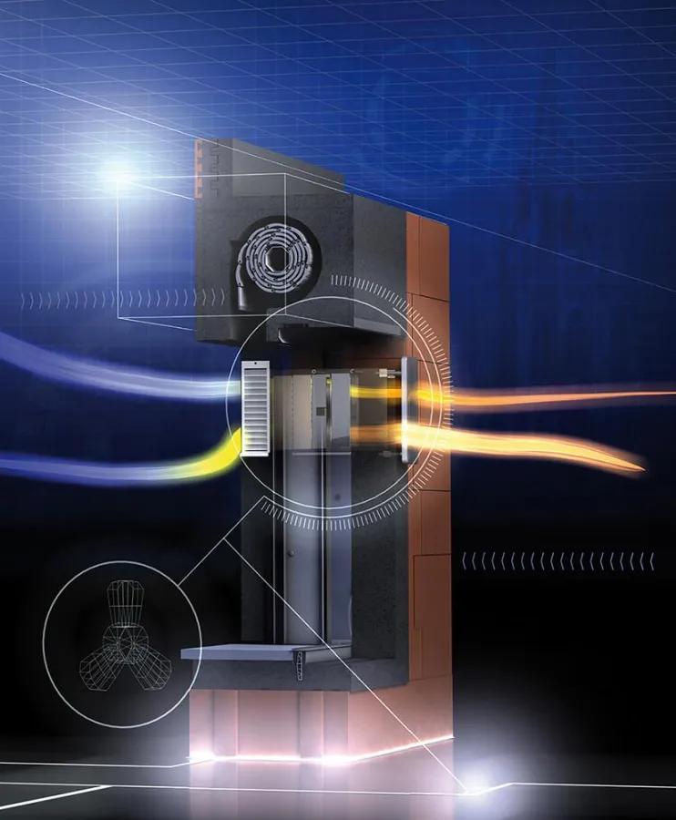 Der Bereich rund um das Fenster ist gemäß Beck+Heun rundum gedämmt, lüftet ohne Heizwärmeverlust und