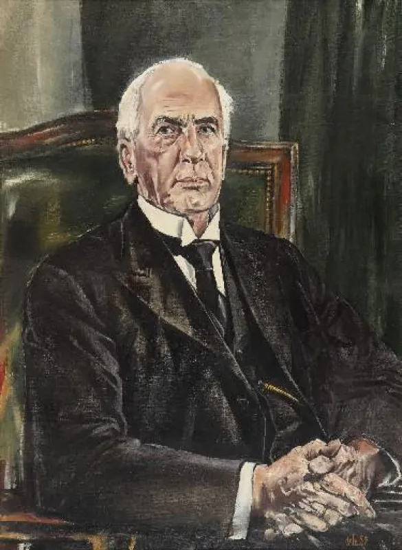 OB Dr. Arthur Werner (Öl, 1987, Leihgabe: Stiftung Stadtmuseum Berlin)