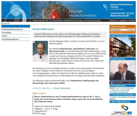 Bild: i-fabrik relauncht Webseiten der Universitätsmedizin Leipzig