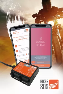 Bild: BikerSOS expandiert und alarmiert ab sofort auch  spanische Einsatzkräfte