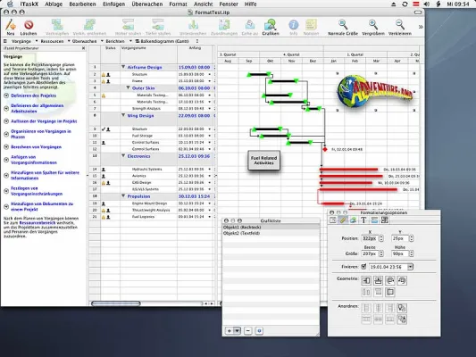 Bild: Die Projektmanagementlösung iTaskX 2 für Mac OS X ist verfügbar