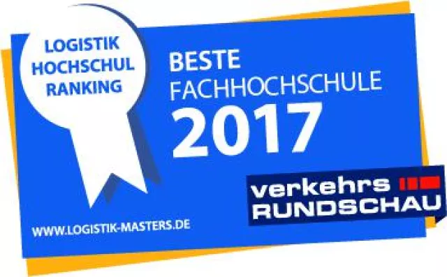 Bild: Platz 1 unter den Logistik-Hochschulen für Angewandte Wissenschaften