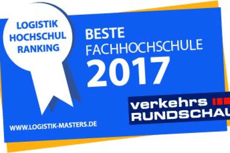 Bild: Platz 1 unter den Logistik-Hochschulen für Angewandte Wissenschaften