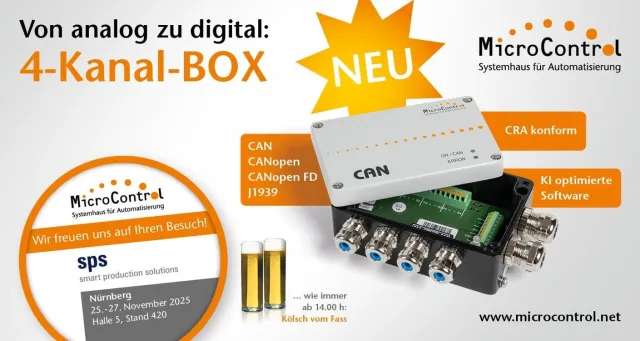 Bild: Produktpremiere auf der SPS 2025