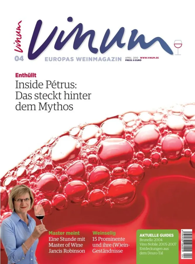 Titelbild Vinum Relaunchausgabe 04/2010