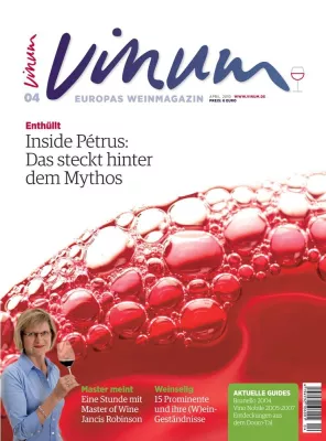 Bild: Das neue VINUM schenkt ein.