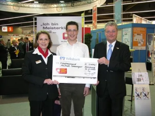Bild: Stipendiat der Handwerkermarken kommt aus Bad Wörishofen