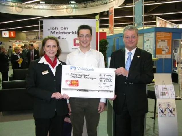 Bild: Stipendiat der Handwerkermarken kommt aus Bad Wörishofen