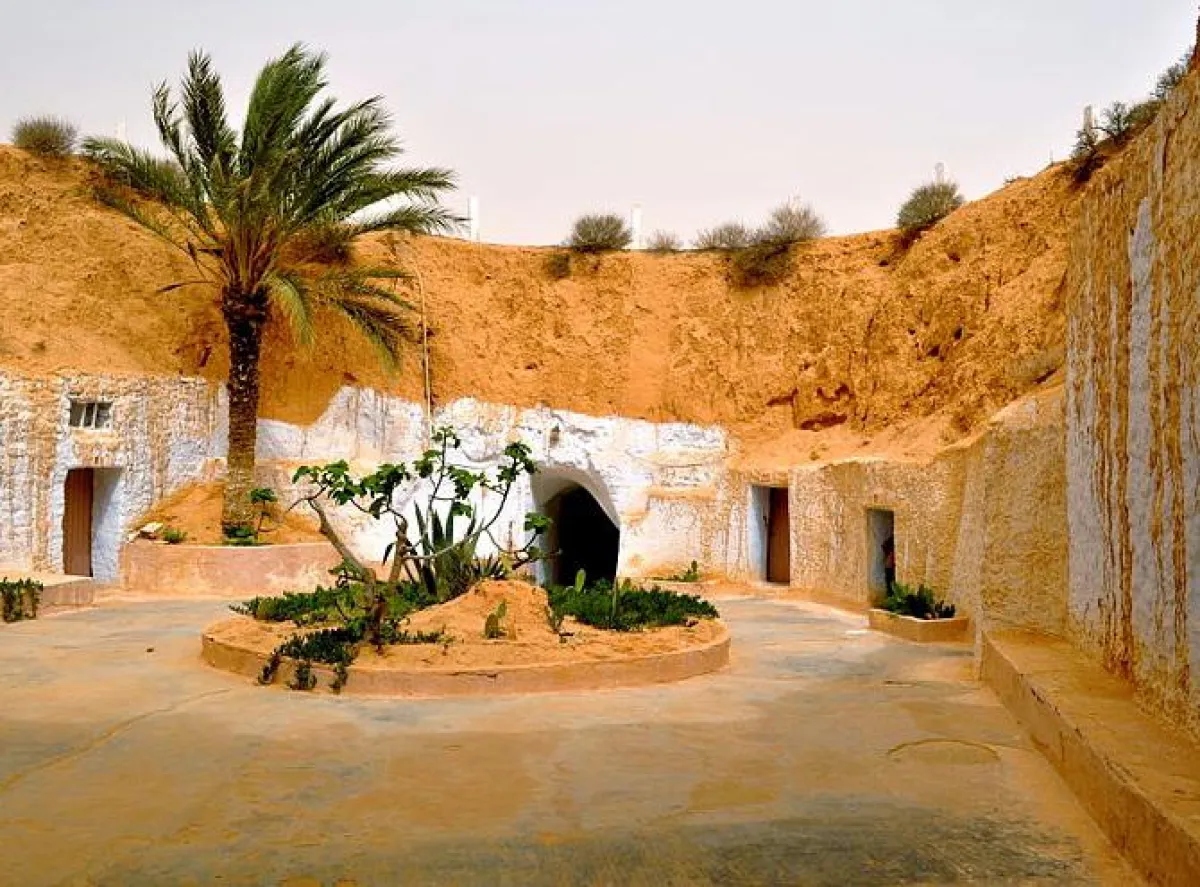 Wohnhöhlen in Tunesien