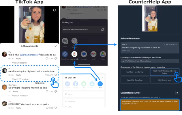 Bild: Gegen Hass im Internet