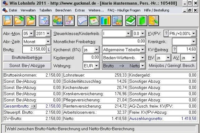 Win LohnInfo 2011 kann ab sofort heruntergeladen werden Bild: Win LohnInfo 2011 kann ab sofort heruntergeladen werden