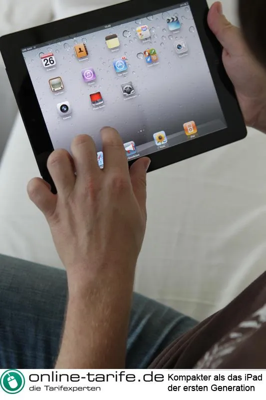 Kompakter als das iPad der ersten Generation