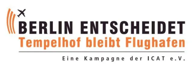 Bild: Start der zweiten Stufe des Volksbegehrens "Berlin Tempelhof bleibt Verkehrsflughafen!" durch die ICAT e.V.