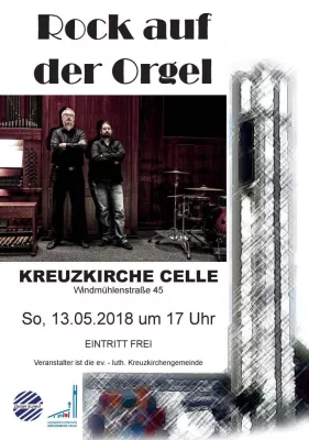 Rockige Klänge in der Kreuzkirche Celle Bild: Rockige Klänge in der Kreuzkirche Celle