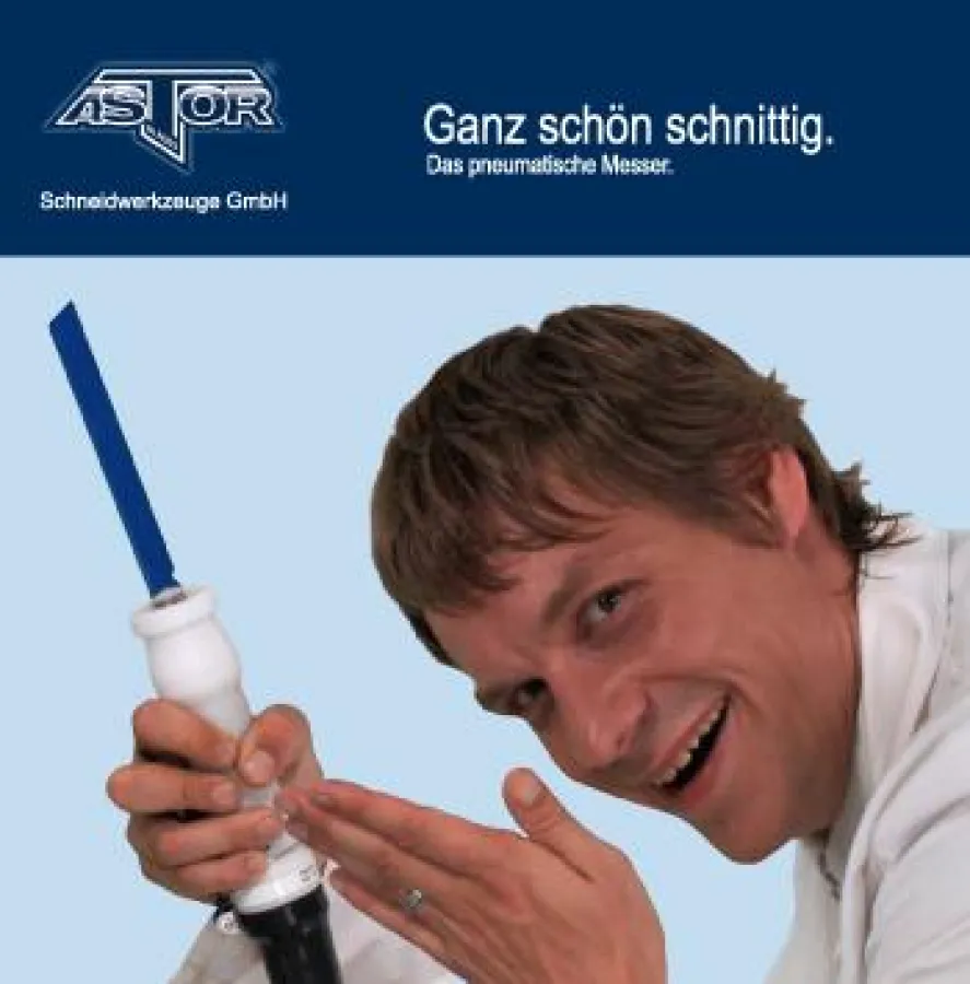 Virale Botschaft: „Luftdruck + Messer = problemloses Schneiden“