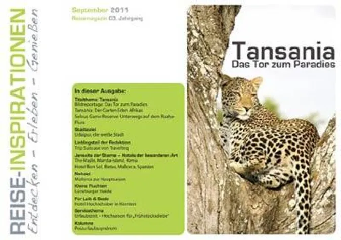 Bild: Reise-Inspirationen im September: Tansania – Das Tor zum Paradies