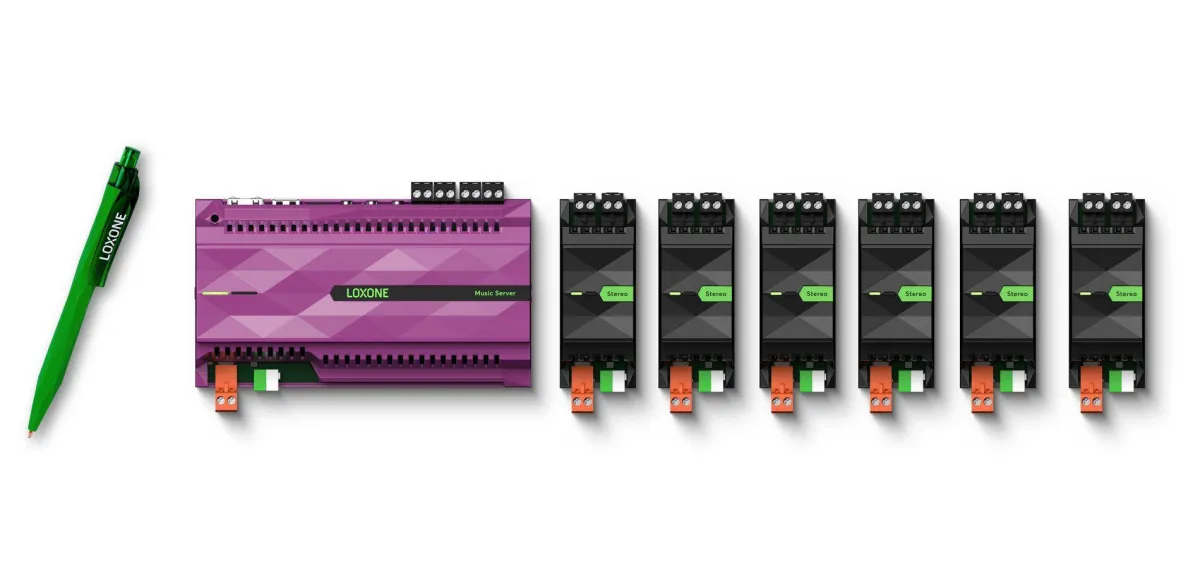 Der neue Audioserver von Loxone: smart, kompakt und flexible