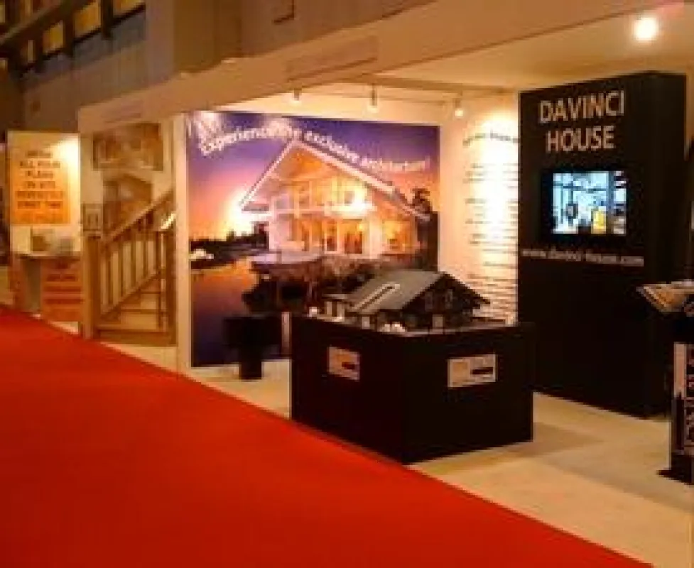 DAVINCI HAUS-Messestand