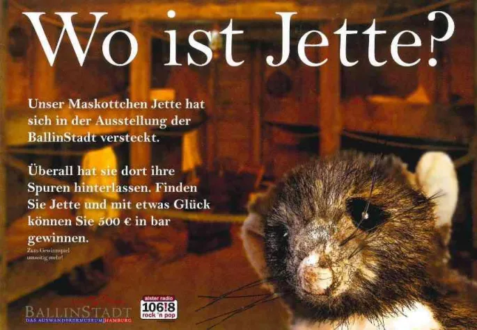 Bild: „Wo ist Jette?“ Neues Gewinnspiel in der BallinStadt