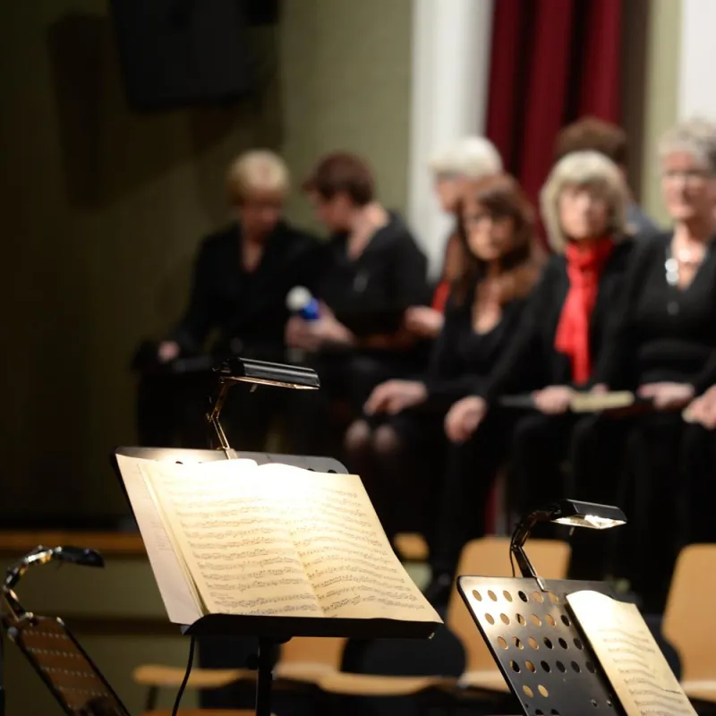 Warten auf die Aufführung des Messias 2014 (Hartmut Zielke)