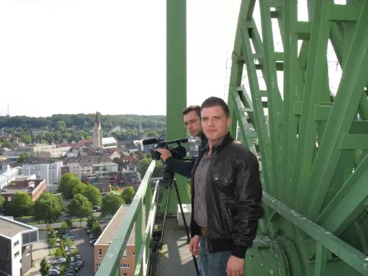 Bild: Dreharbeiten zum Imagefilm Castrop-Rauxel