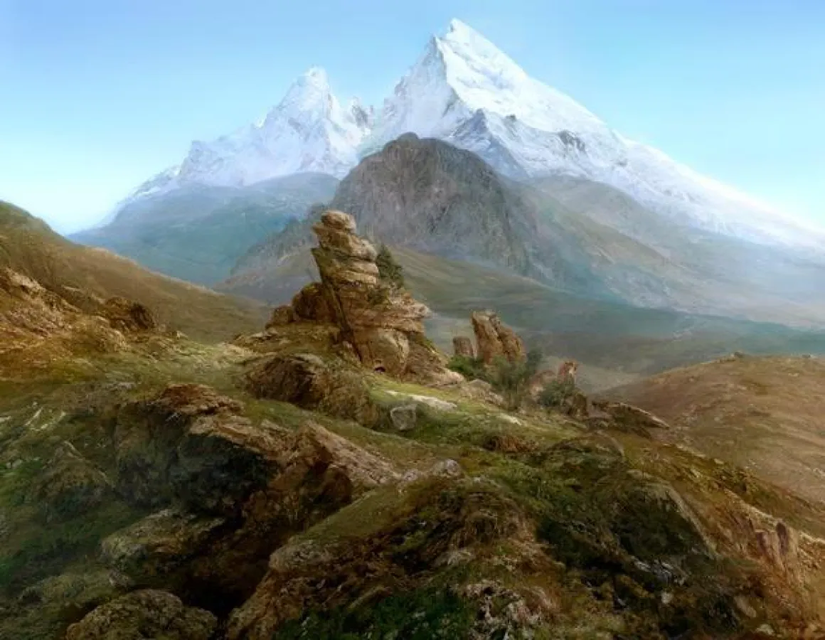 Hiroyuki Masuyama, Der Watzmann, 2007, Courtesy Galerie Rothamel