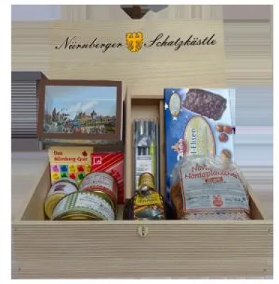 Bild: Nuernberg-Shop.com u. das "Nürnberger Schatzkästle" stellen Nürnberger Highlights heraus