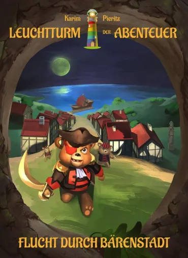 Neues Abenteuer-Kinderbuch für Leser ab 7 Jahren: "Flucht durch Bärenstadt" Bild: Neues Abenteuer-Kinderbuch für Leser ab 7 Jahren: "Flucht durch Bärenstadt"