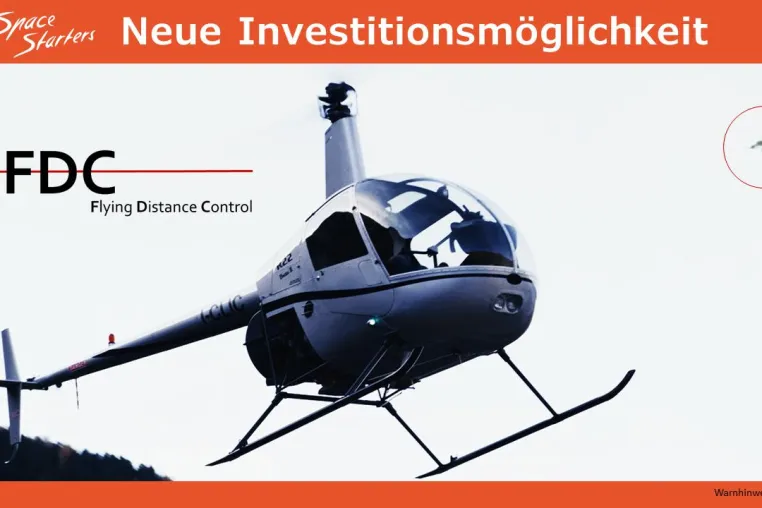 Bild: Das Unternehmen FDC System ermöglicht sicheres Fliegen durch koordinierten Luftraum
