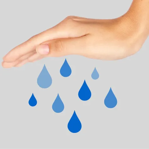 Bild: Was tun gegen Schwitzen?