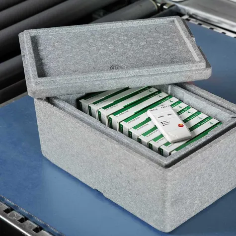 Bild: Blackbox für sensible Fracht.