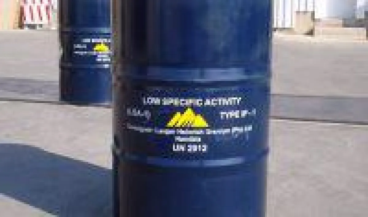 Uranfass, Foto: Paladin Energy