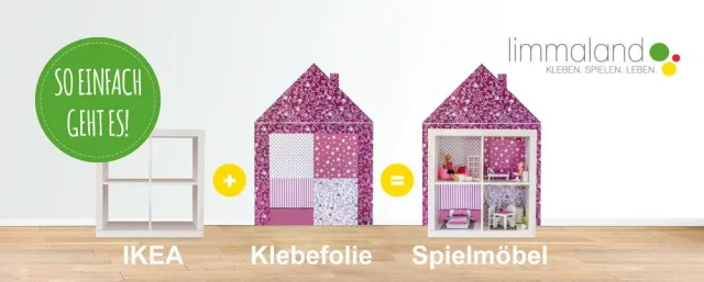 Bild: Spielfolien für LACK, MALM & Co. - So kreativ und individuell wie dein Kind-