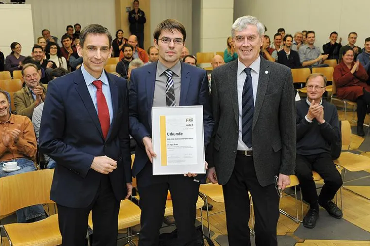 Bild: FAIR-GSI-Doktorandenpreis
