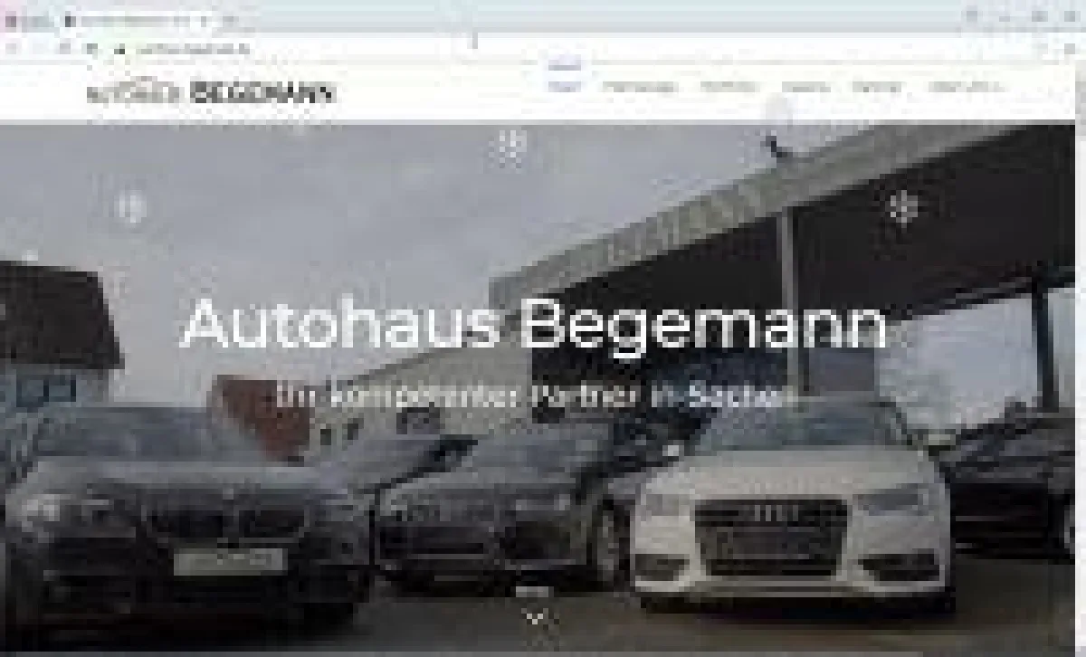 cmsGENIAL-System für Autohaus Begemann