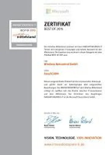 Bild: EasySCADA erhält INNOVATIONSPREIS-IT – Zertifikat BEST OF 2015