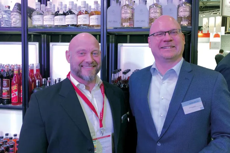 Bild: Neuheit von der ProWein 2019 in Düsseldorf: Premium GIN und Premium VODKA aus Island