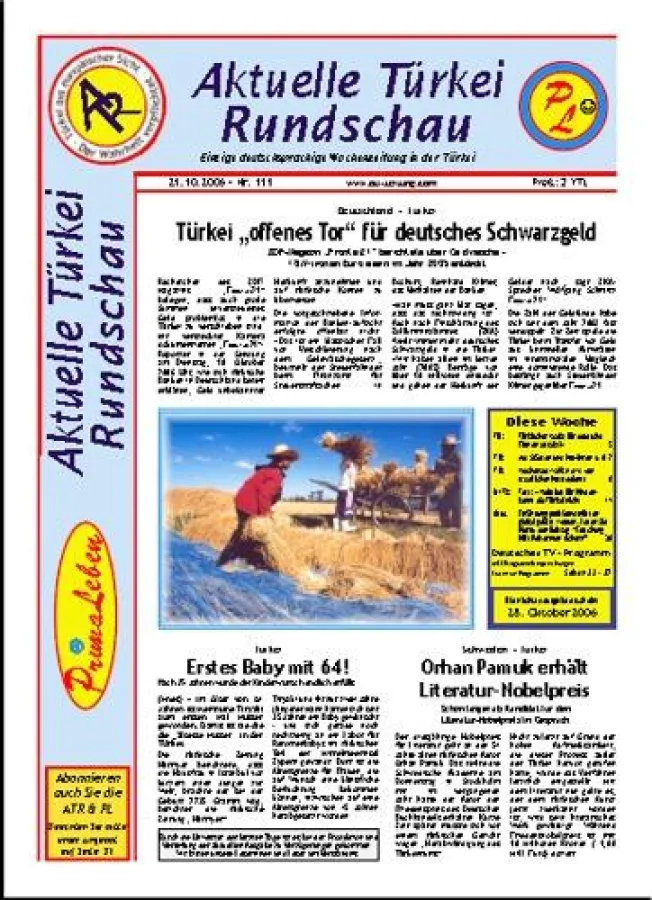 Ausgabe der ATR & PL vom 21. Okt. 2006
