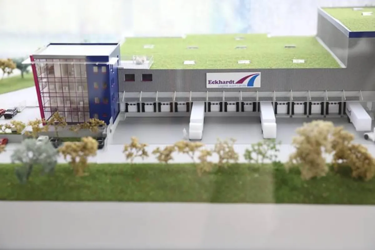 Das neue Eckhardt Logistikzentrum – ab Mitte, Ende 2018