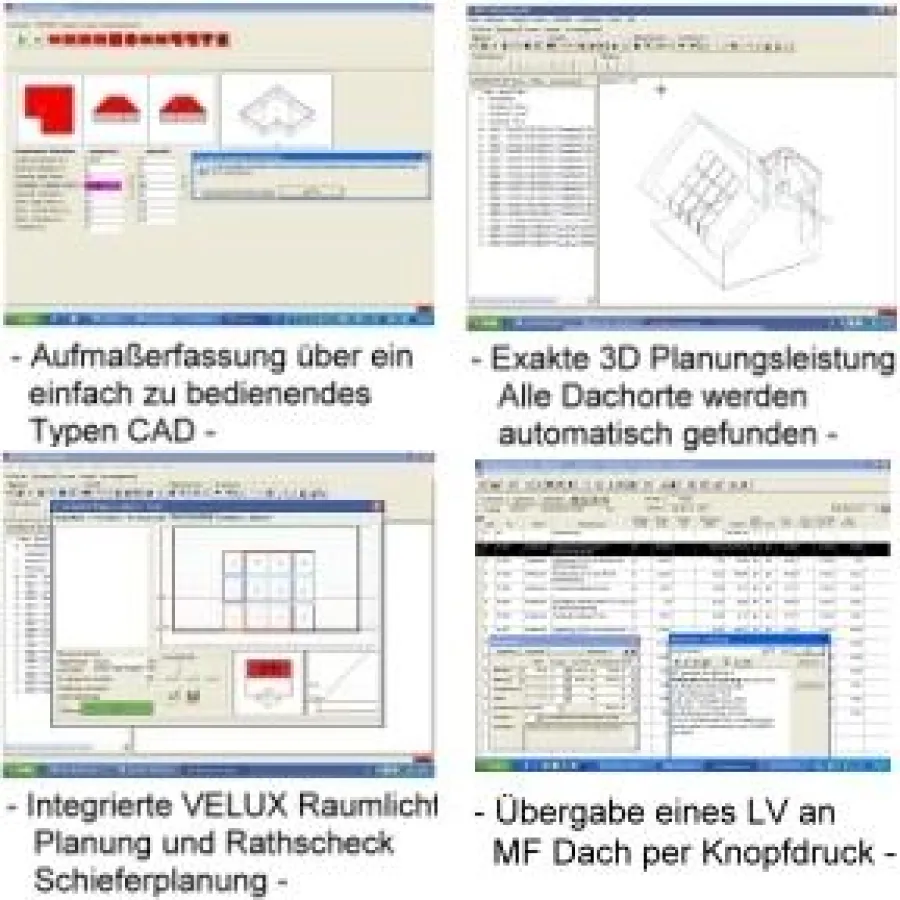Durchgängige Kommunikation über alle an der Wertschöpfungskette Bau beteiligten EDV-Programme